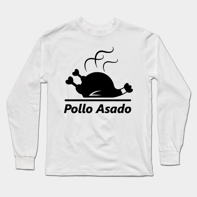 Pollo Asado Is a Ween Song Chicken Long Sleeve T-Shirt by wiimi